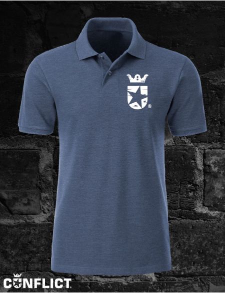 Polo shirt Conflict XXL dark blue
