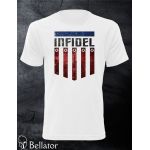 T-shirt Infidel shield XXL white