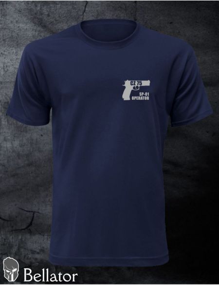 T-shirt CZ 75 SP-01 operator black