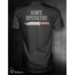 T-shirt Knife Operator black XL