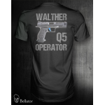 Tričko Walther Q5 Operator černá 3XL