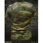 Camouflage T-shirt Czech lion orange 