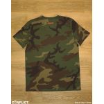 Camouflage T-shirt Czech lion orange 