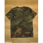 Camouflage T-shirt Czech lion orange 