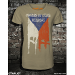 Czech Queer Owners T-shirt khaki 