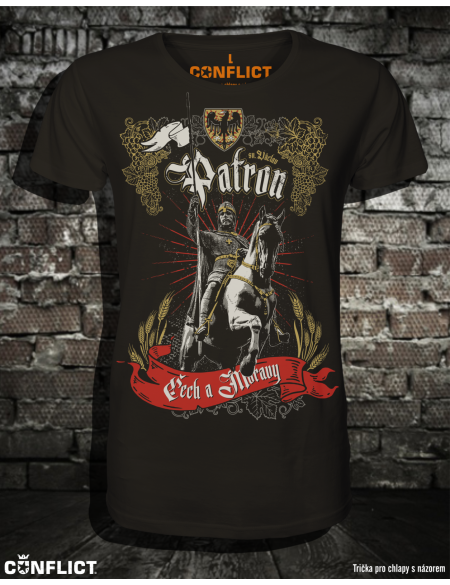 T-shirt St. Wenceslas black S