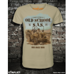 T-shirt SAS old school desert dark S