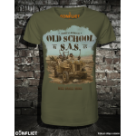 T-shirt SAS old school olive XL