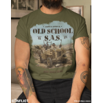 T-shirt SAS old school olive XL