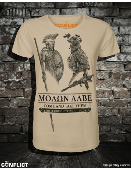T-shirt Molon Labe evolution XXL