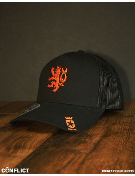 Lion mesh cap Conflict Black