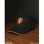Conflict Lion notebook with metal buckle black