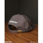 Kšitovka Conflict Lev s kovovou přezkou  černá