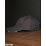 Kšitovka Conflict Lev s kovovou přezkou  černá