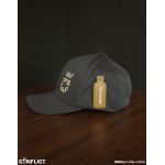Flexfit Cap with lion print 6 panel - Graphite S/M