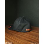 Flexfit Cap with lion print 5panel - Black/Orange S/M