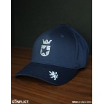 Flexfit Cap with Conflict logo 5panel - Navy L/XL