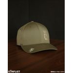 Flexfit Cap with Conflict shield 6panel - olive S/M