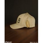 Flexfit Cap with Conflict shield 6 panel - desert S/M