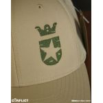 Flexfit Cap with Conflict shield 6 panel - desert S/M