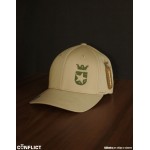 Flexfit Cap with Conflict shield 6 panel - desert L/XL