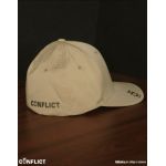 Flexfit Cap with lion shield 6 panel - desert S/M