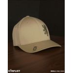 Flexfit Cap with lion shield 6 panel - desert S/M