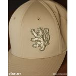 Flexfit Cap with lion shield 6 panel - desert S/M